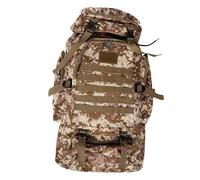GRIRIW Wasserdichter Rucksack Für Outdoor-aktivitäten Verstellbare Schultergurte Camouflage-design Für Wandern Camping Und Reisen Robuster Oxford-rucksack