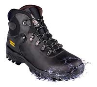 Grisport 10242D26G Lontra Dakar Trekking Höhe Knöchel Unterseite Gummi Futter GRITEX Wasserdicht Ösen Metall Support System, braun, 46 EU
