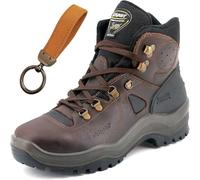Grisport ALPINE HIKE Herren Wanderschuhe wasserdicht Gritex-Membran Trekkingschuhe rutschfeste Unterseite, Dakar Braun, 46 EU