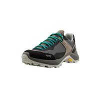 Grisport Cross Evolution Tras Damen,Frauen,Trekkingschuhe,Trailrunning-Schuhe,Wanderhalbschuhe,wasserabweisend,Gritex, Ash Grey/Acqua, EU 37