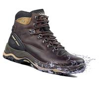 Grisport® Jagdstiefel Herren Stubai aus Rindsleder braun wasserabweisend & atmungsaktiv Berg- & Wanderschuh Trekkingschuh mit Vibram®-Sohle Trekkingstiefel mit Cordura®-Besätze