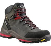 Grisport Schnürstiefel Dakar Gritex - anthrazit|rot / 37