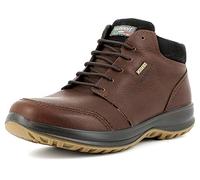 Grisport Sneaker High,Männer,Herren Halbschuh,wasserdicht,bequem,halbhoher Lederschuh,Echtleder,Active-System,rutschfest,Braun,EU 41
