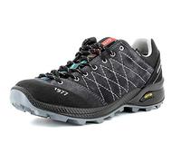Grisport Terrain Low Unisex,Damen,Herren,Trekkingschuh,Approach,Urban Outdoor,Wildleder-Gritex-Membran Konstruktion,Charcoal/Black,37 EU / 4UK