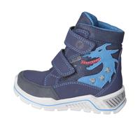 RICOSTA Jungen Stiefel GRISU, Kinder Boots, Weite: Mittel, lose Einlage, Sympatex, Blinklicht, Klettstiefel, wasserdicht, Nautic/Ozean (171), 30 EU