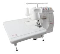Gritzner Anschiebetisch für GRITZNER 788 Overlock, GR-788-ANSCH, Kunststoff, 45cm B x 32cm T x 11cm H (Höhe einstellbar), Schwarz