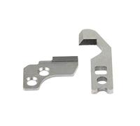 Messersatz (1x Obermesser und 1x Untermesser) passend für viele Overlock-Nähmaschinen von W6 (454D, N444), Janome, Privileg.