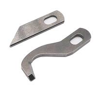 Gritzner Messersatz Passend 788 Overlock - Brother Nähmaschine, Dorina 710 Overlock, (1x Ober- und 1x Untermesser)