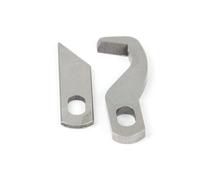 Gritzner Overlock-Messersatz (1x Ober-und1x Untermesser) passend für Singer s14-78 und Pfaff Element 1450 OL