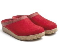Grizzly TorbenHausschuhWollfilzinrubin