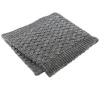 grob gestrickter Loop in 2 Farben grau, Einheitsgröße