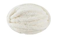 Grobes Chenillegarn 1/3 Stück 250 g dickes, grobes Häkelgarn aus Chenille, milchweichem Samt, Strickwolle for Mützen, Puppen, Handschuhe und Decken for günstigen Preis(01 White)