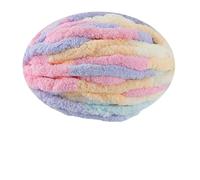 Grobes Chenillegarn 1/3 Stück 250 g dickes, grobes Häkelgarn aus Chenille, milchweichem Samt, Strickwolle for Mützen, Puppen, Handschuhe und Decken for günstigen Preis(12 Colourful Pink)