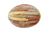 Grobes Chenillegarn 1/3 Stück 250 g dickes, grobes Häkelgarn aus Chenille, milchweichem Samt, Strickwolle for Mützen, Puppen, Handschuhe und Decken for günstigen Preis(18 Colourful Orange)