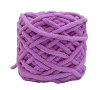 Grobes Chenillegarn 100g/ball Chenille Knitting Yarn Soft Ice Strip Line Cotton DIY Wool For Hand Scarf Thick(Color-14)