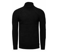 RUSTY NEAL® Strickpullover mit elegantem Stehkragen, schwarz, L Schwarz