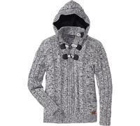 Grobstrick-Kapuzenpullover in Regular Fit 68/70 (4XL)