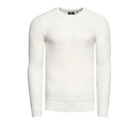 Grobstrick Slim Fit Rundhals-Pullover M