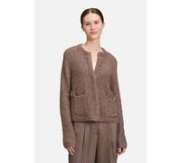 Betty Barclay - Grobstrickjacke braun - Gr. - 44