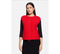 Grobstrickjacke ohne Arm High Risk Red 40