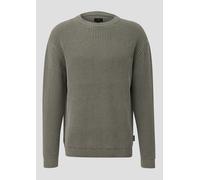 Grobstrickpullover mit Wascheffekt XXL Grün 2171778.7981.XXL