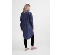 GROBUND Das Hemdkleid Netta - GOTS zertifiziert aus 100% Bio-Baumwolle Blau L