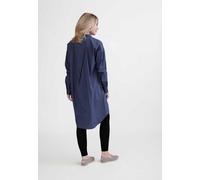 GROBUND Das Hemdkleid Netta - GOTS zertifiziert aus 100% Bio-Baumwolle Blau S