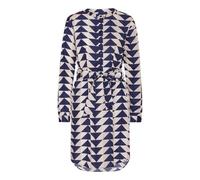 GROBUND Das Kleid Maalia - GOTS zertifiziert aus 100% Bio-Baumwolle Quilt print (blue) M