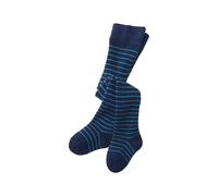 grödo Baby Strumpfhose Baumwolle (kbA) Frottee marine-geringelt Gr. 02