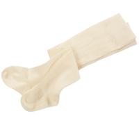 grödo Babystrumpfhose Schurwolle - Baumwolle (kbA) natur Gr.02