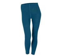 grödo Damen Feinlegging blickdicht Bio Baumwolle mit Elasthan Petrol 44/46