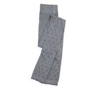 grödo Damen Legging Rhombenmuster Bio Baumwolle Elasthan Grau 36/38