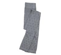 grödo Damen Legging Rhombenmuster Bio Baumwolle Elasthan Grau 38/40