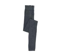 grödo Damen Legging uni glatt gestrickt Bio Baumwolle Elasthan Anthrazit 40/42