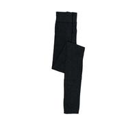 grödo Damen Legging uni glatt gestrickt Bio Baumwolle Elasthan Schwarz 40/42
