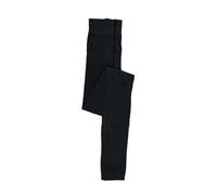 grödo Damen Legging uni glatt gestrickt Bio Baumwolle Elasthan Schwarz 44/46