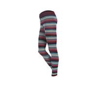 grödo Damen Leggings 6-farbig geringelt Bio Baumwolle Elasthan Korduan-Marine 40/42