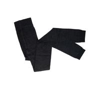grödo Damen Leggings Bio-Schurwolle, Bio-Baumwolle, anthrazit meliert Gr. 44-46