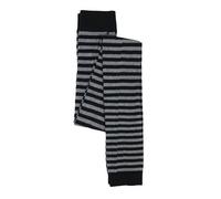 grödo Damen Leggings geringelt Bio Baumwolle Elasthan Schwarz-Grau-Geringelt 40/42