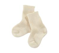 grödo Dicke Baby Socken Bio-Schurwolle natur Gr. 01