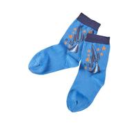 grödo Kinder Socken Baumwolle (kbA) regattablau Gr.1-2