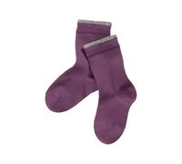 grödo Kinder Socken dunkellila Gr.5-6