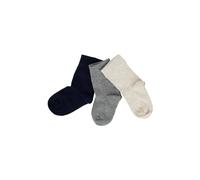 grödo Kinder Socken-Set Bio-Baumwolle 3 Paar marine Gr.3