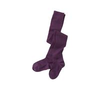 grödo Kinder Strumpfhose Bio-Schurwolle Bio-Baumwolle dunkellila Gr.5-6