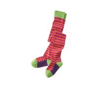 grödo Kinder Strumpfhose mandarine-geringelt Gr.7-8