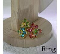 (Größe 6 52MM) Set Neue IdylliaCrystalar Ohrring Exquisiteacelet Swar Hochzeitsgeschenk Frauen