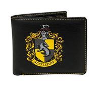 Groovy Uk Harry Potter Hufflepuff Herren-Geldbörse, Schwarz/Gelb, Einheitsgröße