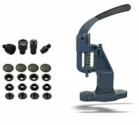 Große Auswahl ISTA TOOLS - Starter Set mit 50 Stück Antik oxidiert 12,5mm Ring-Feder Rostfrei Druckknöpfe Grundmaterial Messing und nickelfrei -plus mit Hebelpresse -plus Druckknopfwerkzeug