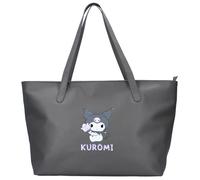 VadoBag Shopping-Tasche Kuromi Große Damen Grau Kunstleder