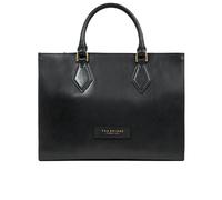 Große Einkaufstasche mit zwei Griffen The Bridge Ida, schwarz - Farb-Varianten: Schwarz